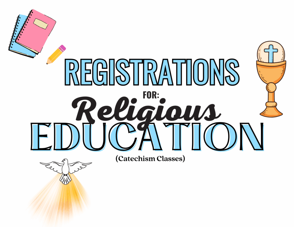 Religious Education Registrations