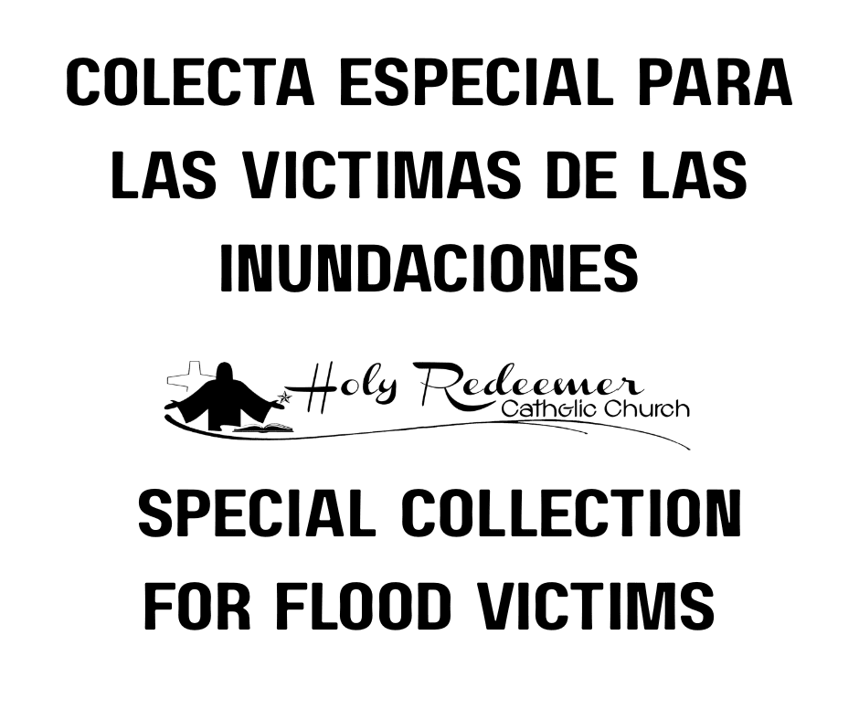 Special Collection for Flood Victims