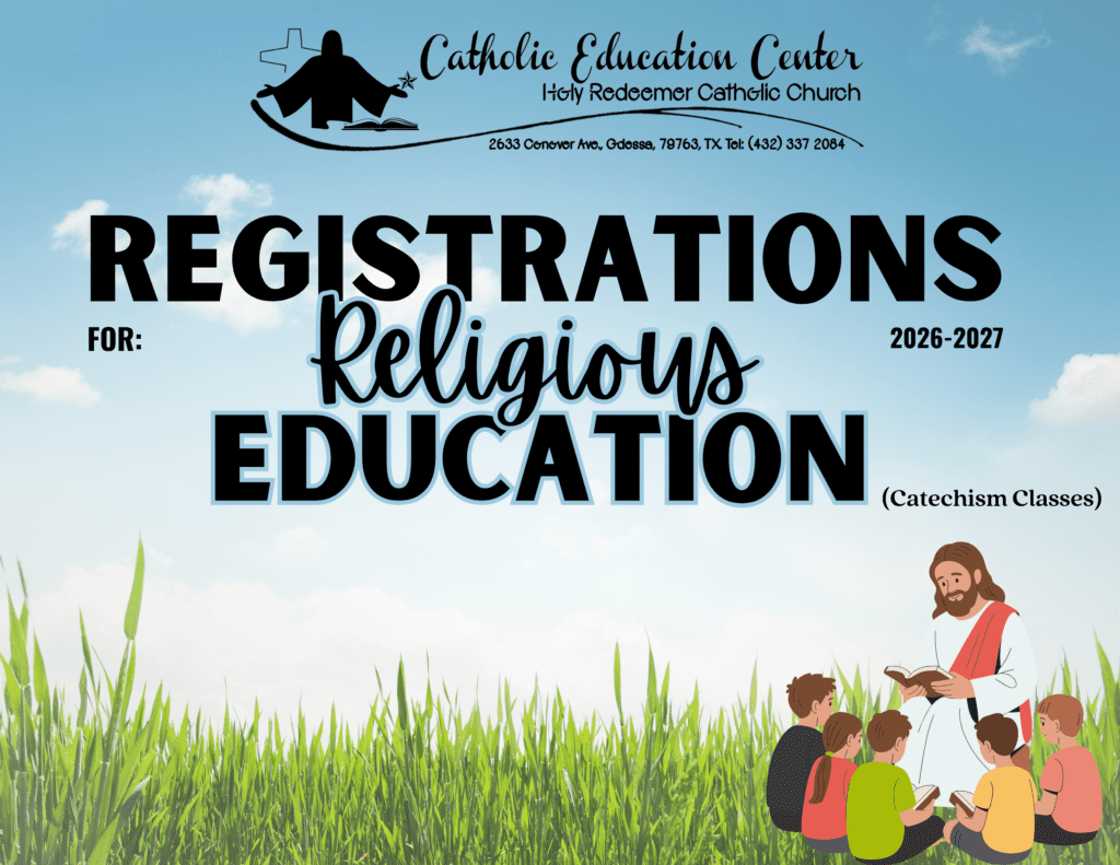 Religious Education Registrations